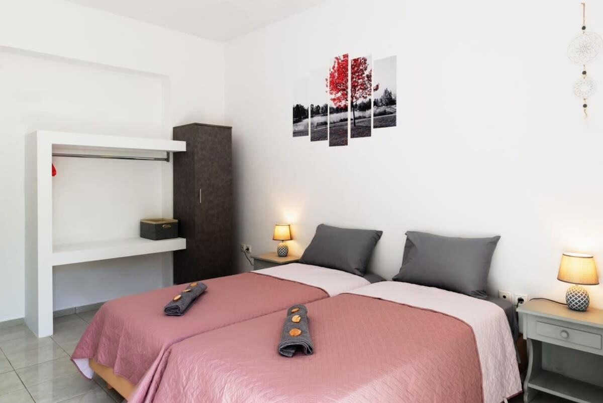 Atlantic Cave Haven-Seaside, Fully Equipped Apartment Kolymbia Bagian luar foto