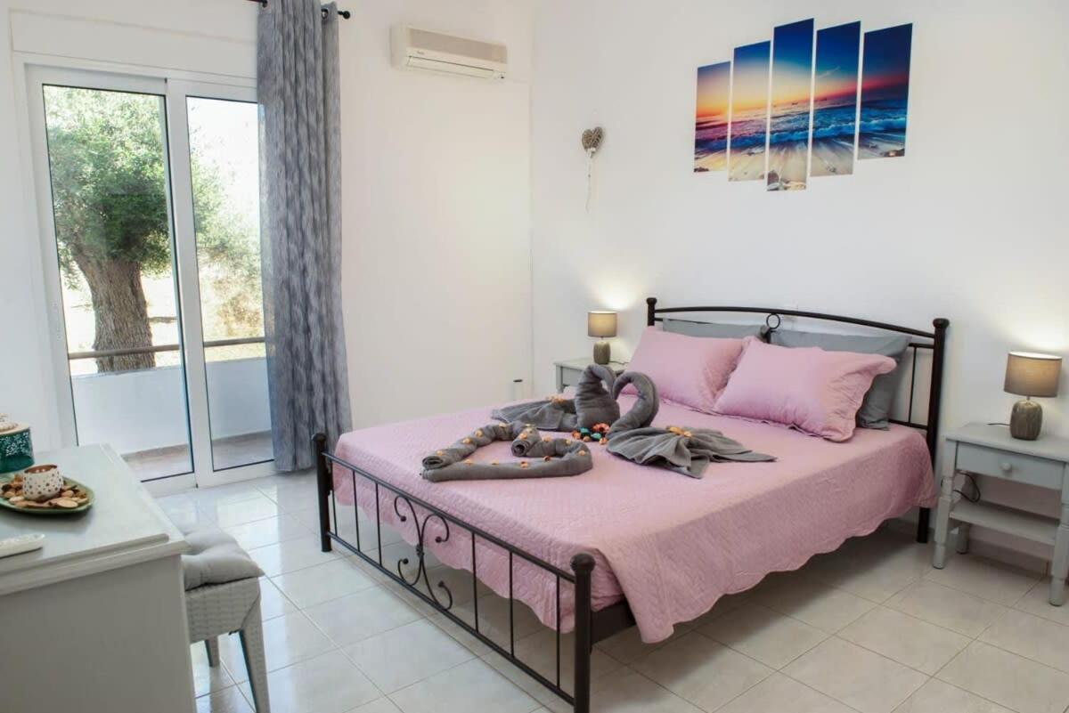 Atlantic Cave Haven-Seaside, Fully Equipped Apartment Kolymbia Bagian luar foto